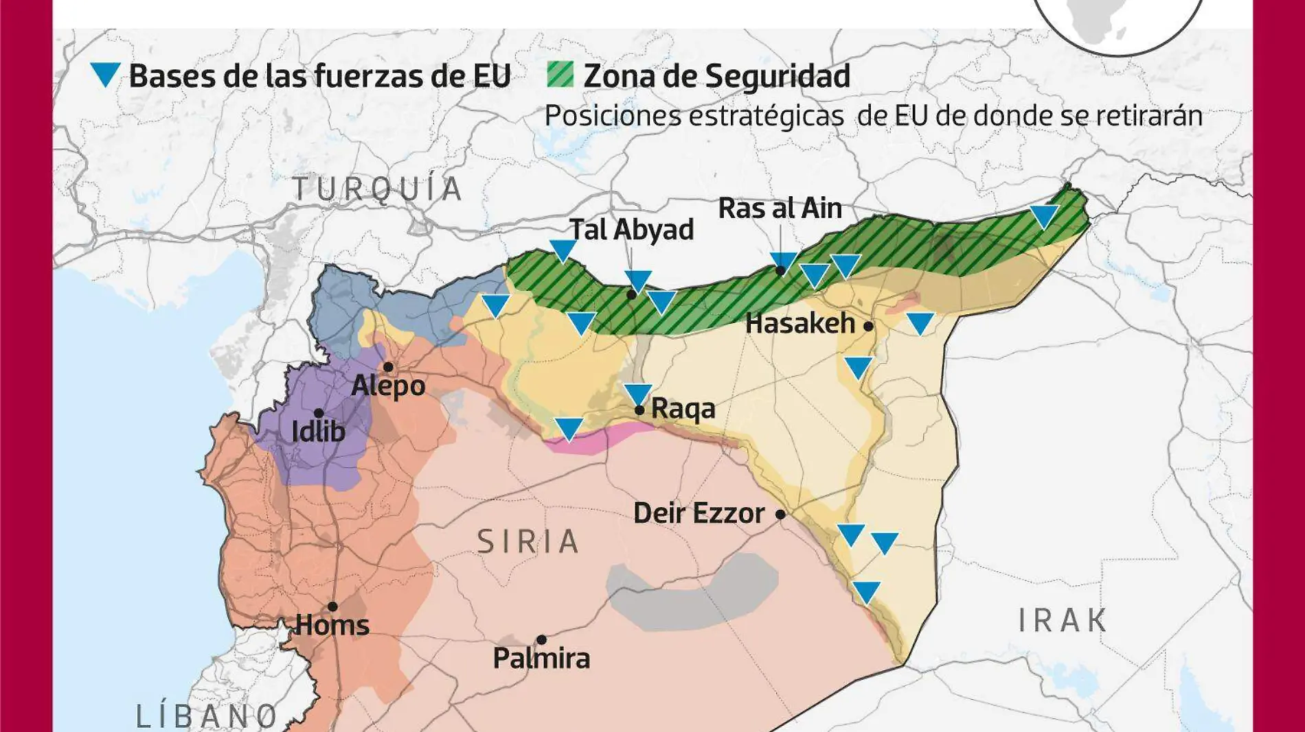 Un territorio fragmentado